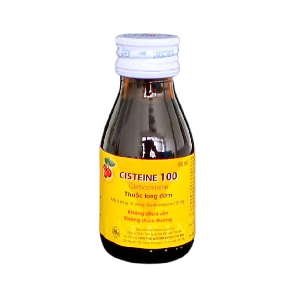 Chai thuốc Cisteine 60ml