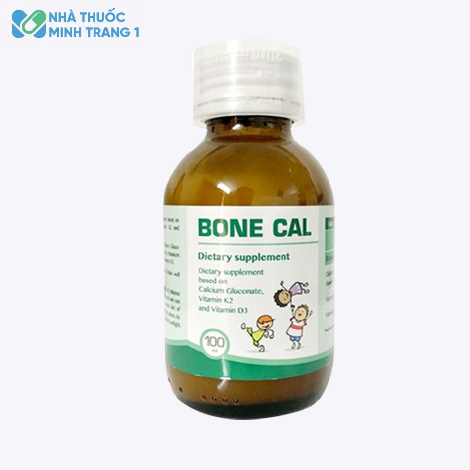 Hình ảnh lọ thực phẩm chức năng bổ sung canxi Bone Cal
