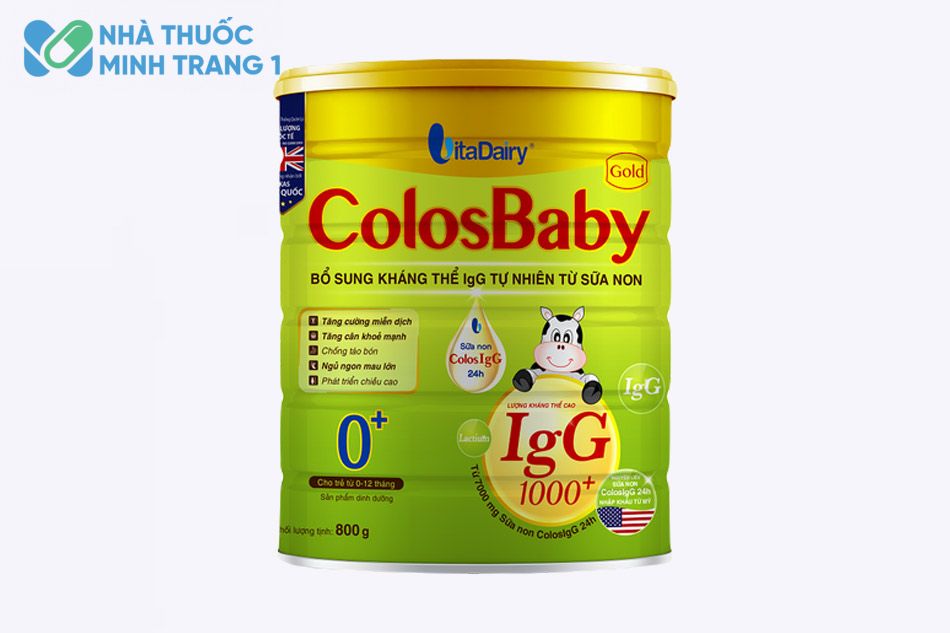 Sữa ColosBaby Gold 0+ hộp 800g