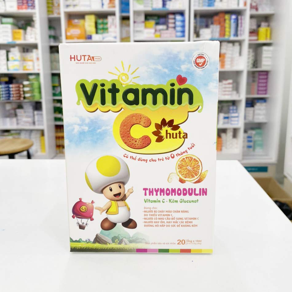 Hình ảnh: Hộp sản phẩm Vitamin C Huta