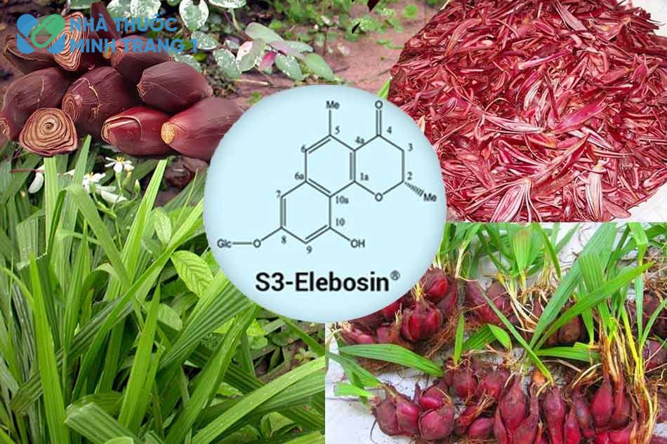Công thức cấu tạo của S3-Elebosin