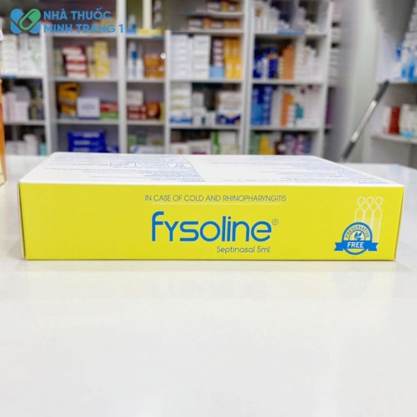 Fysoline Septinasal giúp hỗ trợ điều trị viêm mũi, sổ mũi