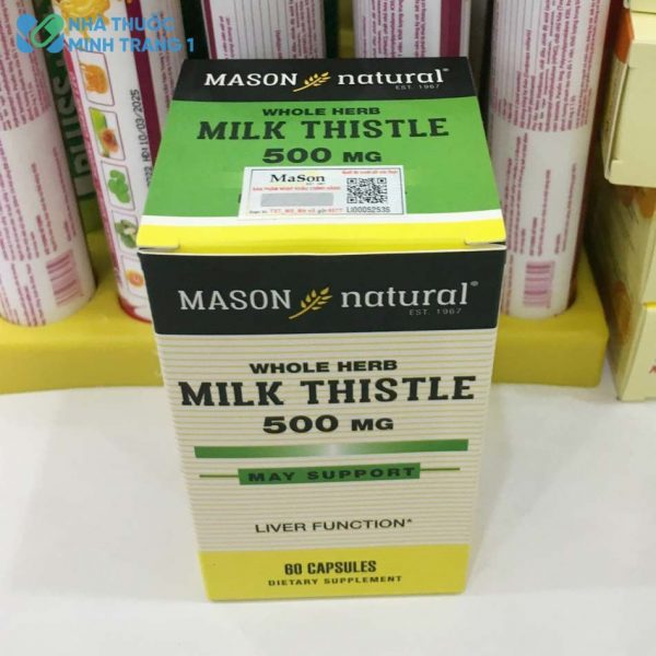 Hình ảnh hộp Mason Natural Milk Thistle