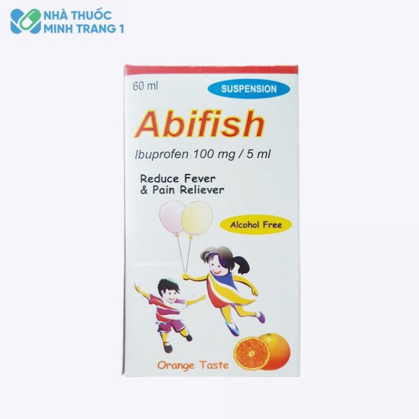 Mặt trước hộp thuốc Abifish
