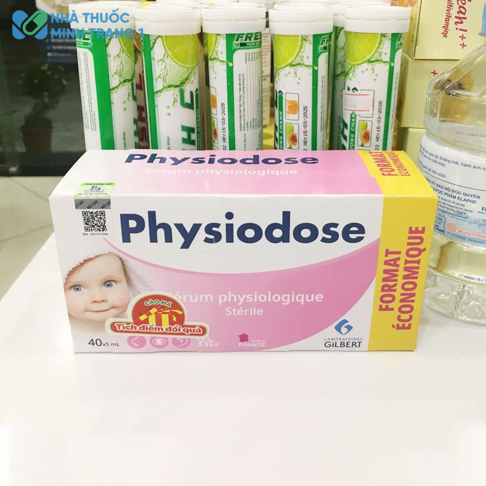 Physiodose được phân phối chính hãng tại Nhà Thuốc Minh Trang 1