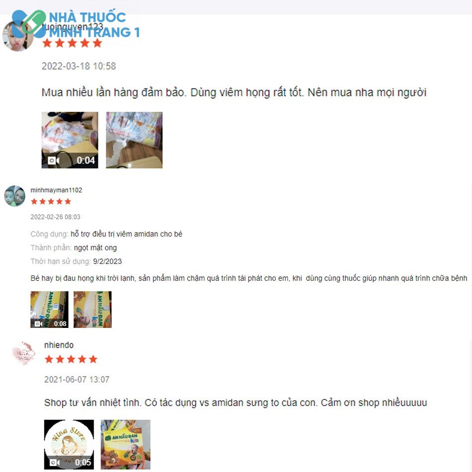 Review An Hầu Đan Kids
