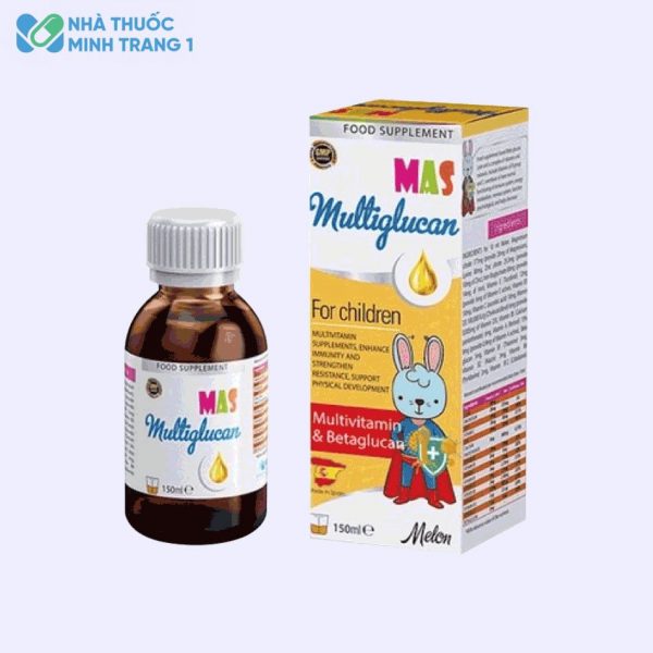 Sản phẩm bổ sung vitamin cho bé MAS Multiglucan