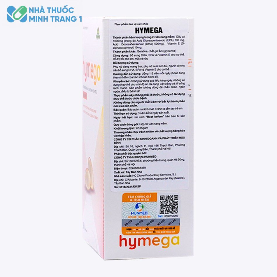 Thông tin sản phẩm Hymega