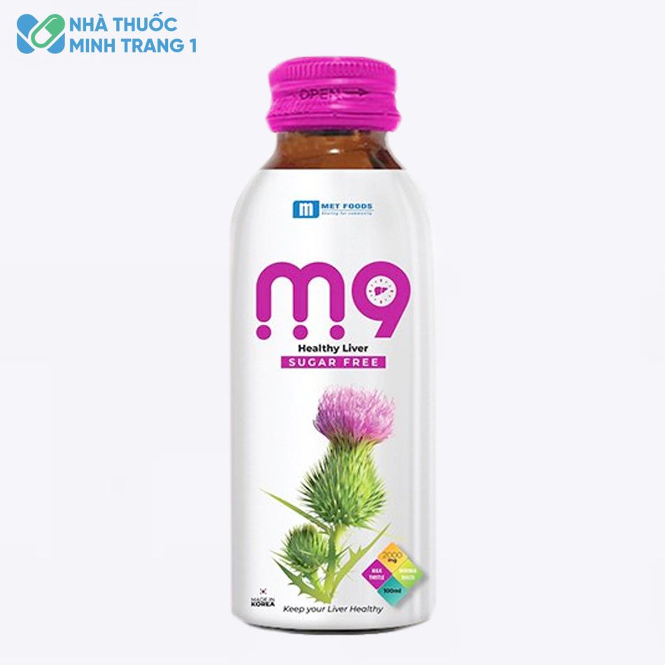 Chai nước giải rượu M9 Healthy Liver