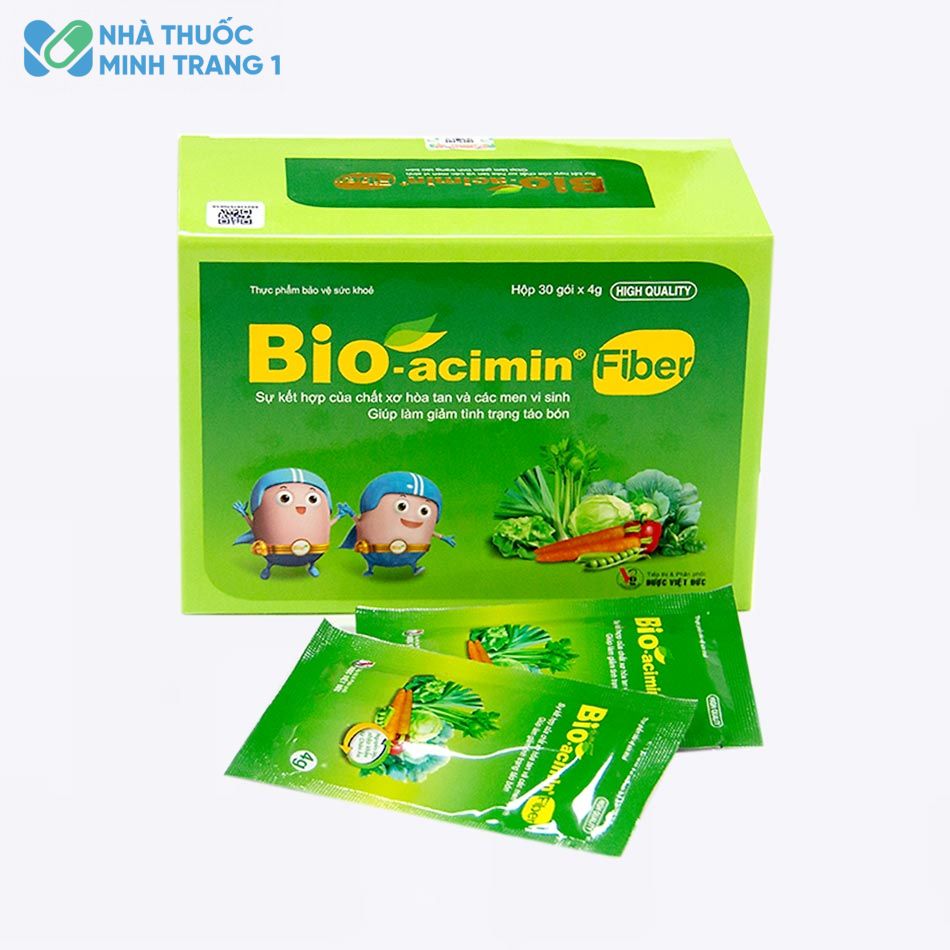 Hộp và gói cốm Bioacimin