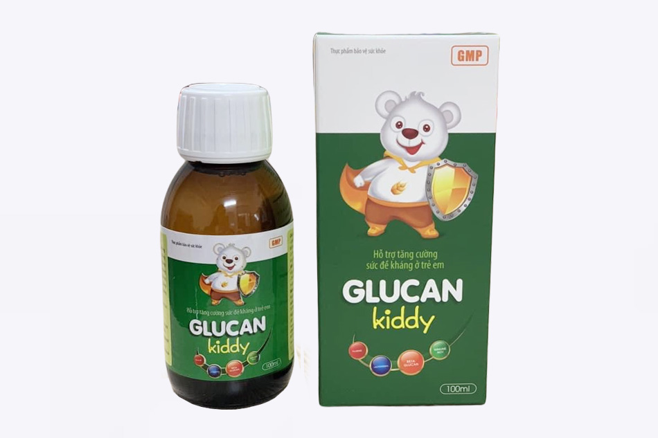 Siro tăng đề kháng Glucan Kiddy được bán tại Nhà thuốc Minh Trang 1