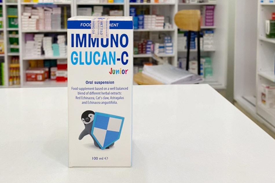 Siro IMMUNO GLUCAN-C được bán tại Nhà thuốc Minh Trang 1