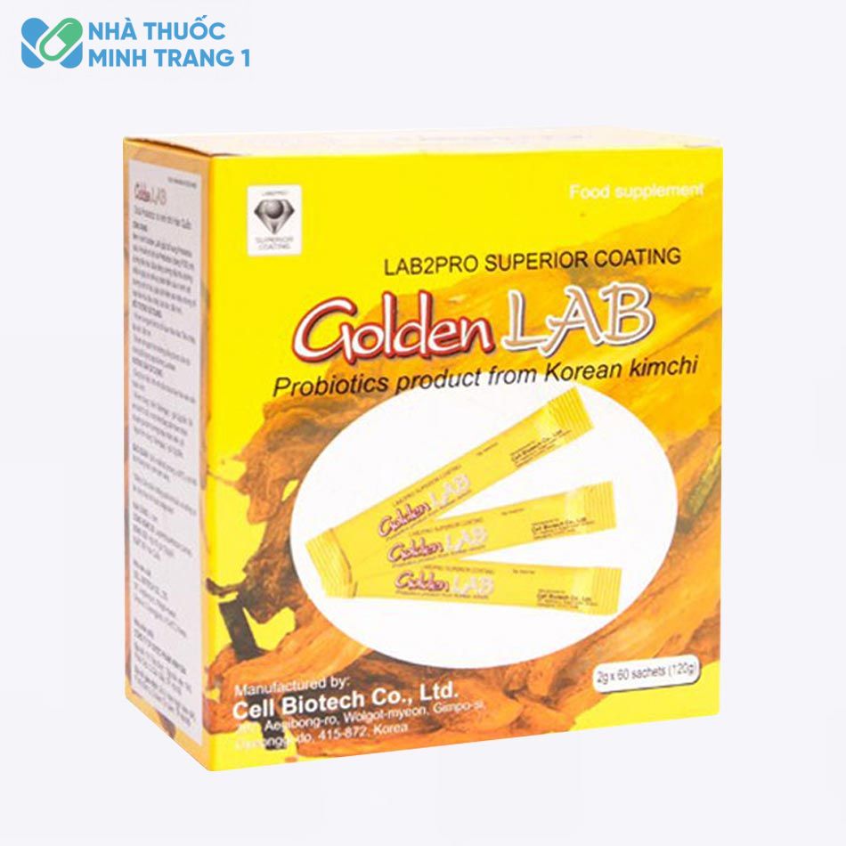 Men vi sinh Golden LAB được sản xuất bởi CELL BIOTECH