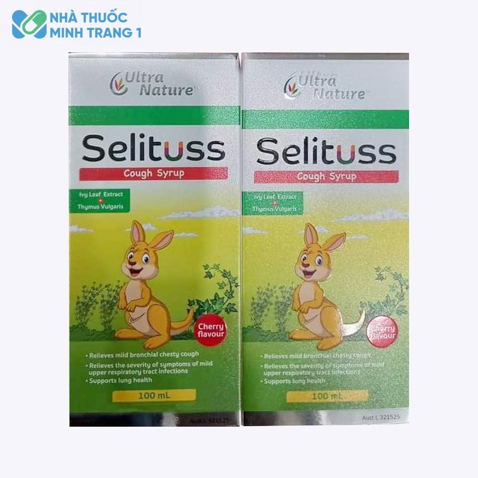 Hình ảnh: Hộp sản phẩm Selituss Cough Syrup