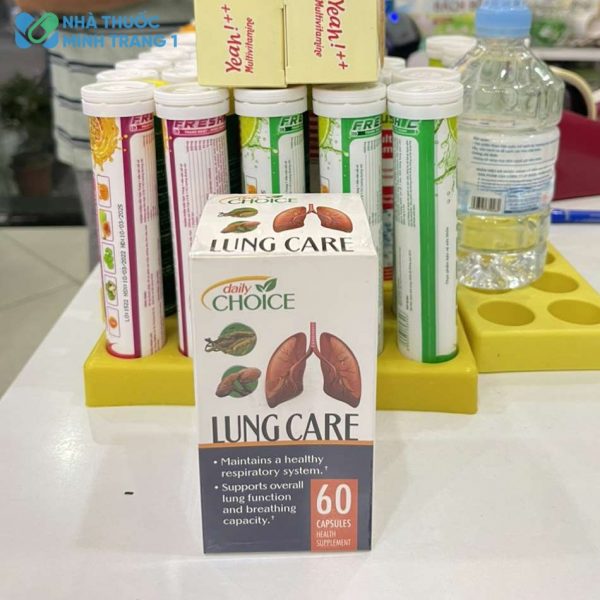 Bổ phổi LUNG CARE được bán tại Nhà thuốc Minh Trang 1