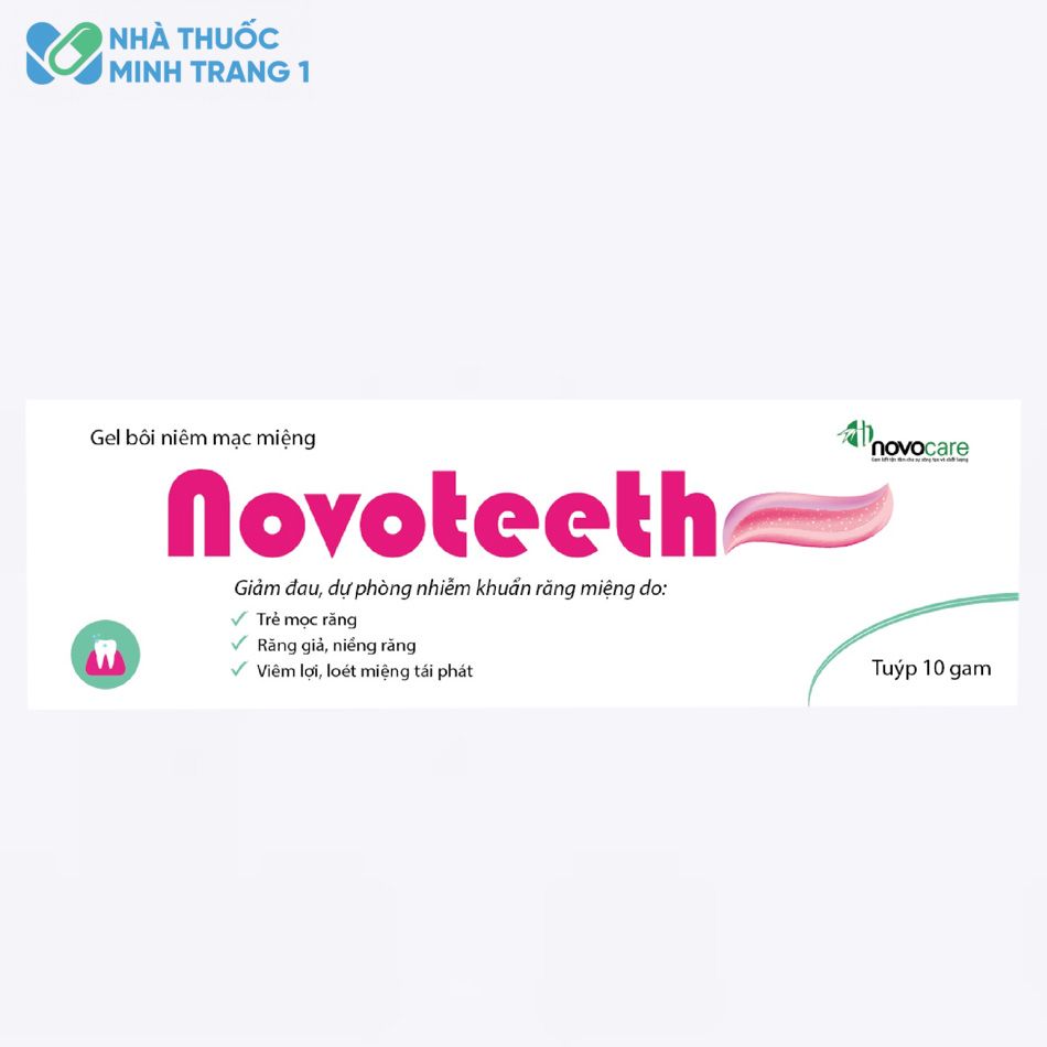 Gel bôi niêm mạc miệng Novoteeth