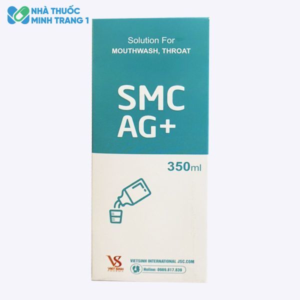 Sản phẩm nước súc miệng SMC AG+ bán tại Nhà Thuốc Minh Trang 1