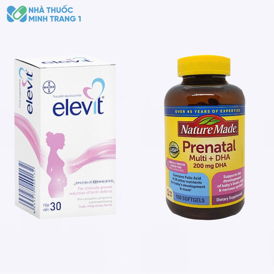 So sánh Elevit và Prenatal