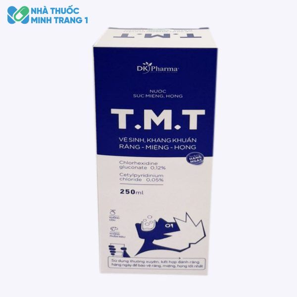 Hộp sản phẩm nước súc miệng TMT