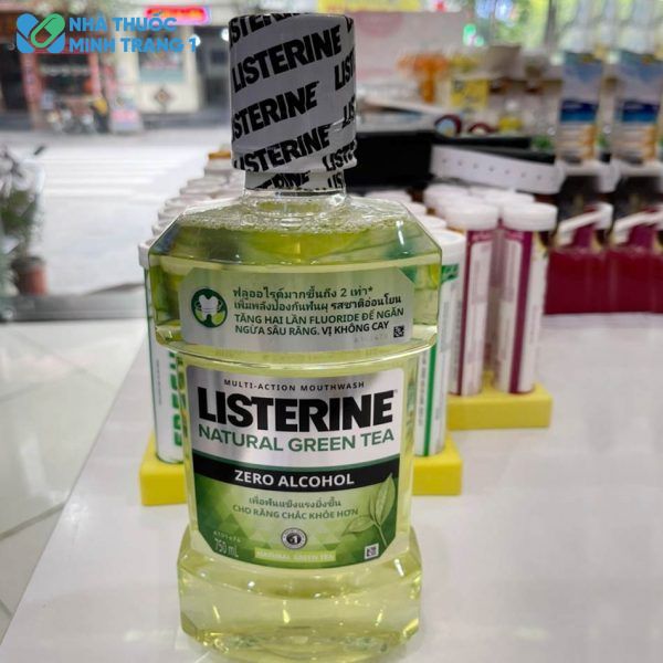 Nước súc miệng Listerine Trà Xanh được bán tại Nhà thuốc Minh Trang 1