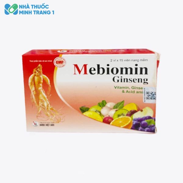 Hình ảnh hộp Mebiomin Ginseng