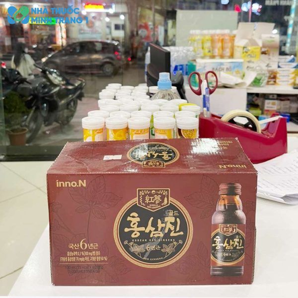 Nước hồng sâm HONGSAMJIN GOLD được phân phối chính hãng tại Nhà Thuốc Minh Trang 1