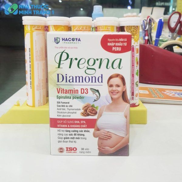 Sản phẩm Pregna Diamond được phân phối chính hãng tại Nhà Thuốc Minh Trang 1