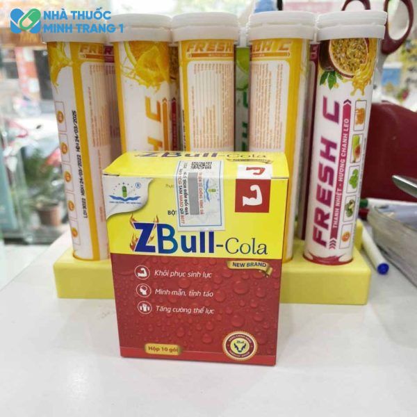 Hình ảnh: Hộp sản phẩm ZBULL-Cola giúp tăng cường sinh lực