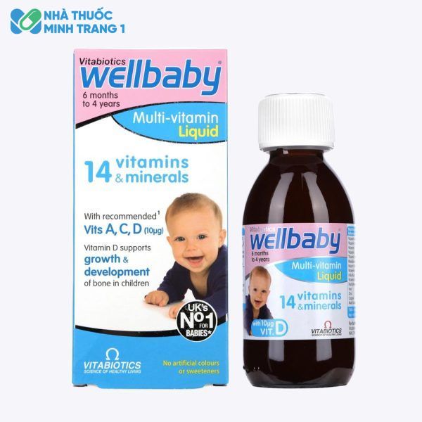 Thực phẩm bảo vệ sức khỏe Wellbaby Multivitamin Liquid
