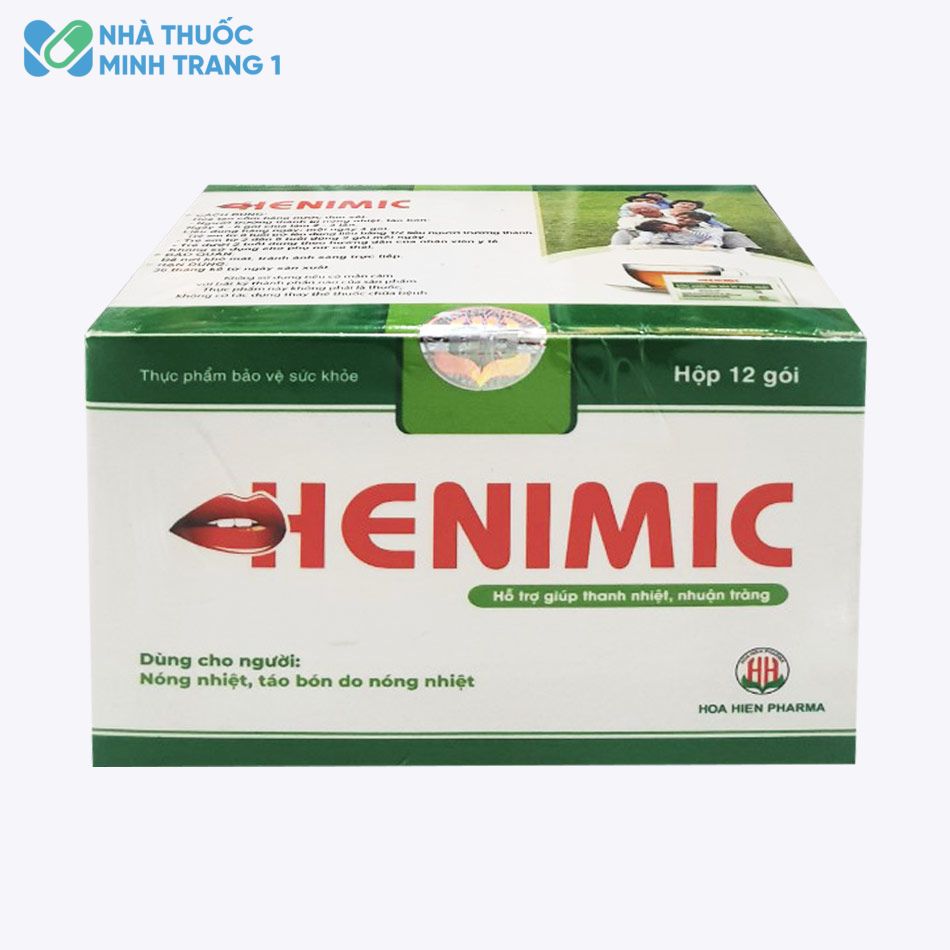 Hình ảnh hộp sản phẩm Henimic