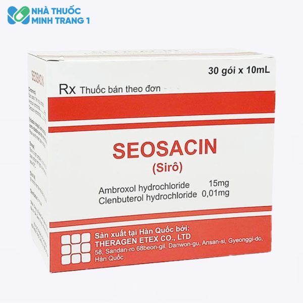 Hộp thuốc ho Seosacin