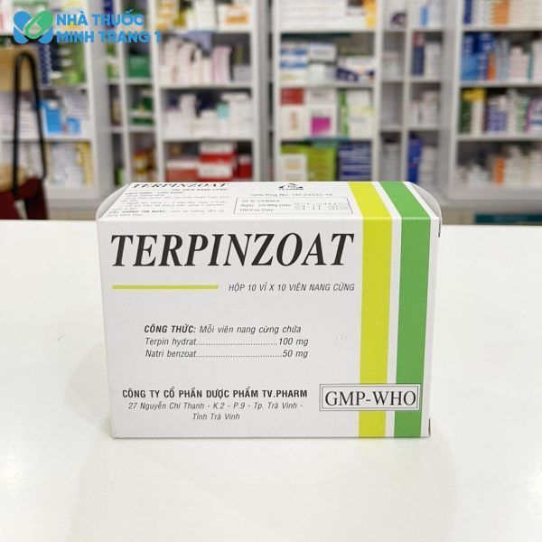 Thuốc giảm ho, long đờm Terpinzoat