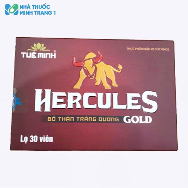 Mặt trước hộp sản phẩm Hercules Gold