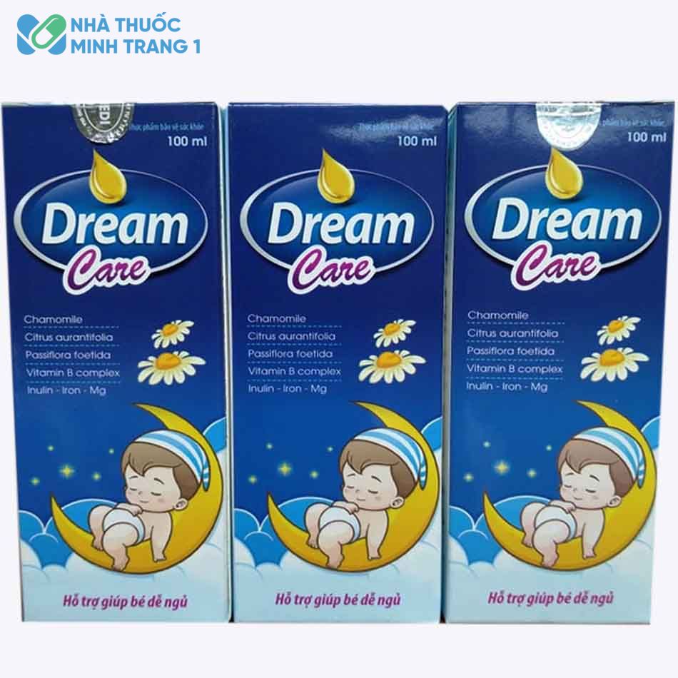 Hình ảnh: Hộp sản phẩm Dream Care hỗ trợ bé ngủ ngon