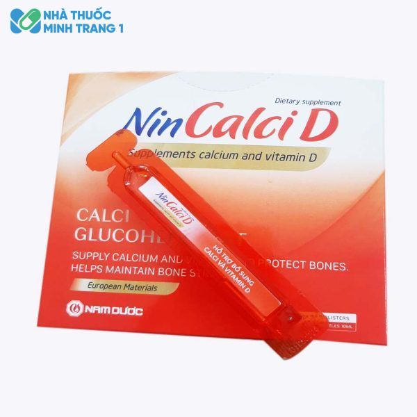Hộp và ống sản phẩm Nin Cacli D