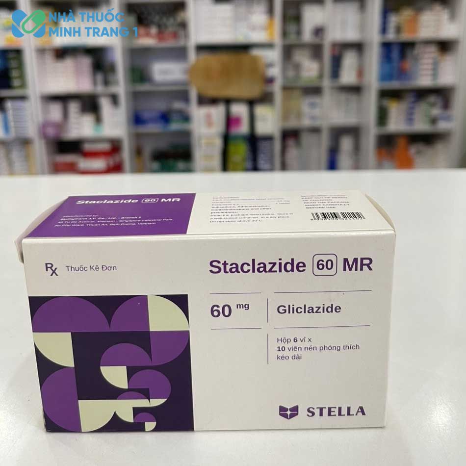 Hình ảnh: Hộp thuốc Staclazide có hoạt chất chình là Gliclazide