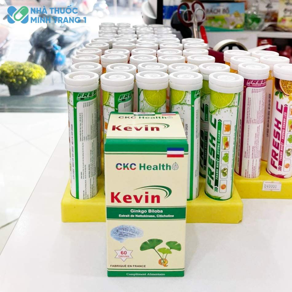 Thực phẩm bảo vệ sức khoẻ Kevin được phân phối chính hãng tại Nhà Thuốc Minh Trang 1