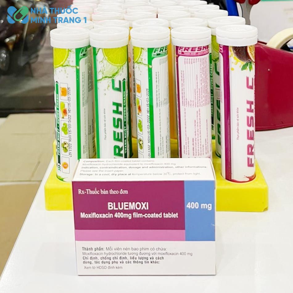 Thuốc Bluemoxi 400mg được phân phối chính hãng tại Nhà Thuốc Minh Trang 1