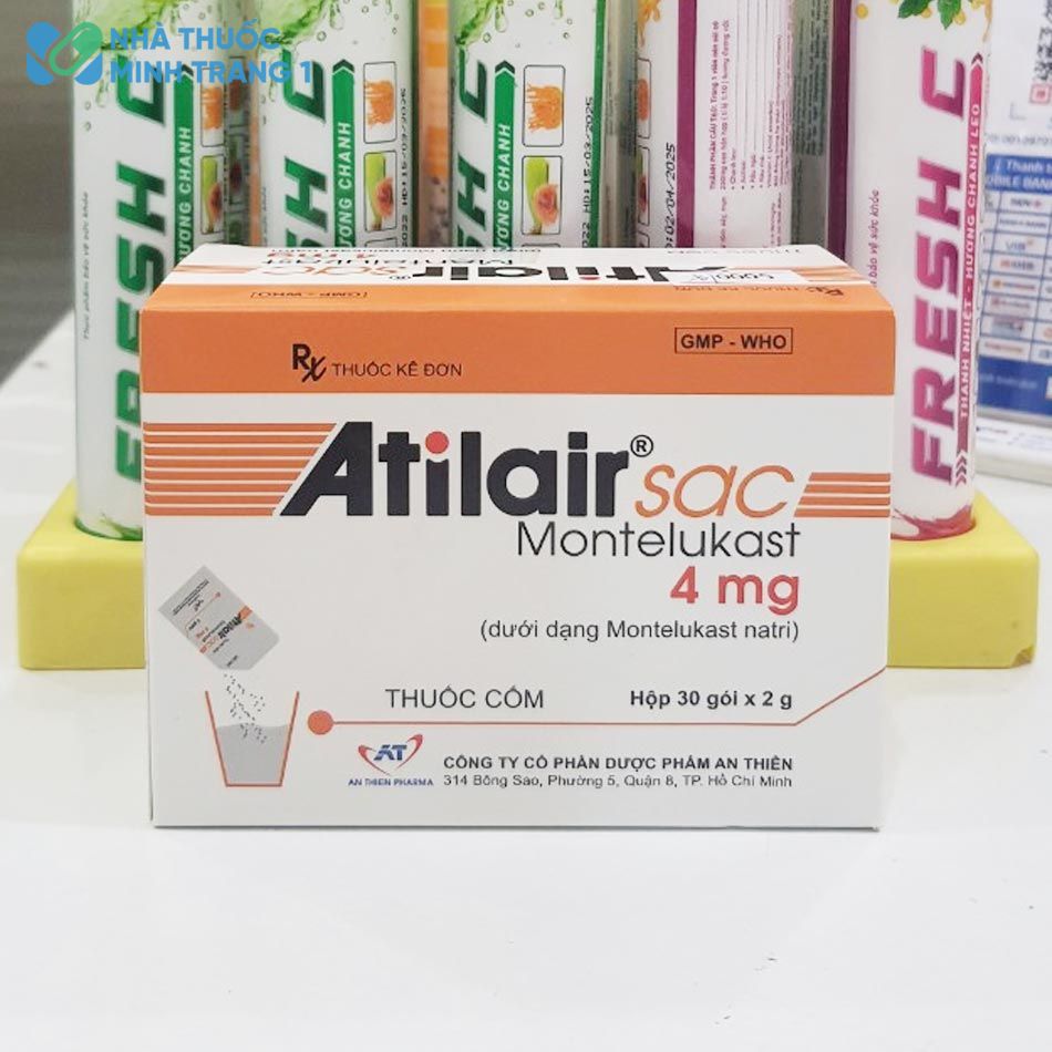 Hộp thuốc Atilair sac 4mg