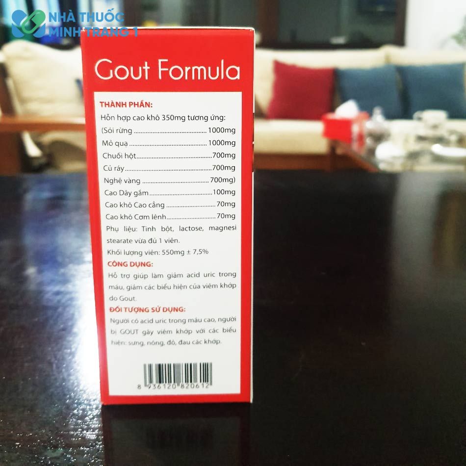 Gout Formula - dùng cho những người bị gout