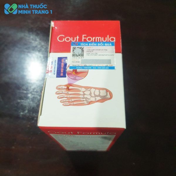 Gout Formula không phải là thuốc và không có tác dụng thay thế thuốc chữa bệnh