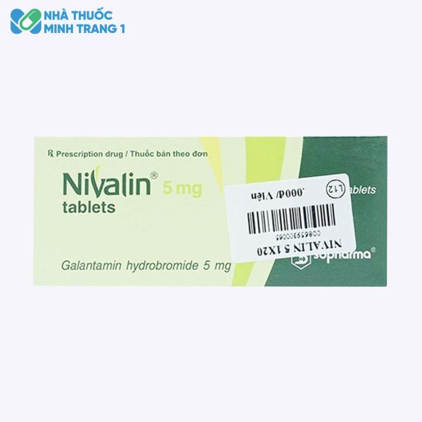 Hình ảnh hộp thuốc Nivalin 5mg