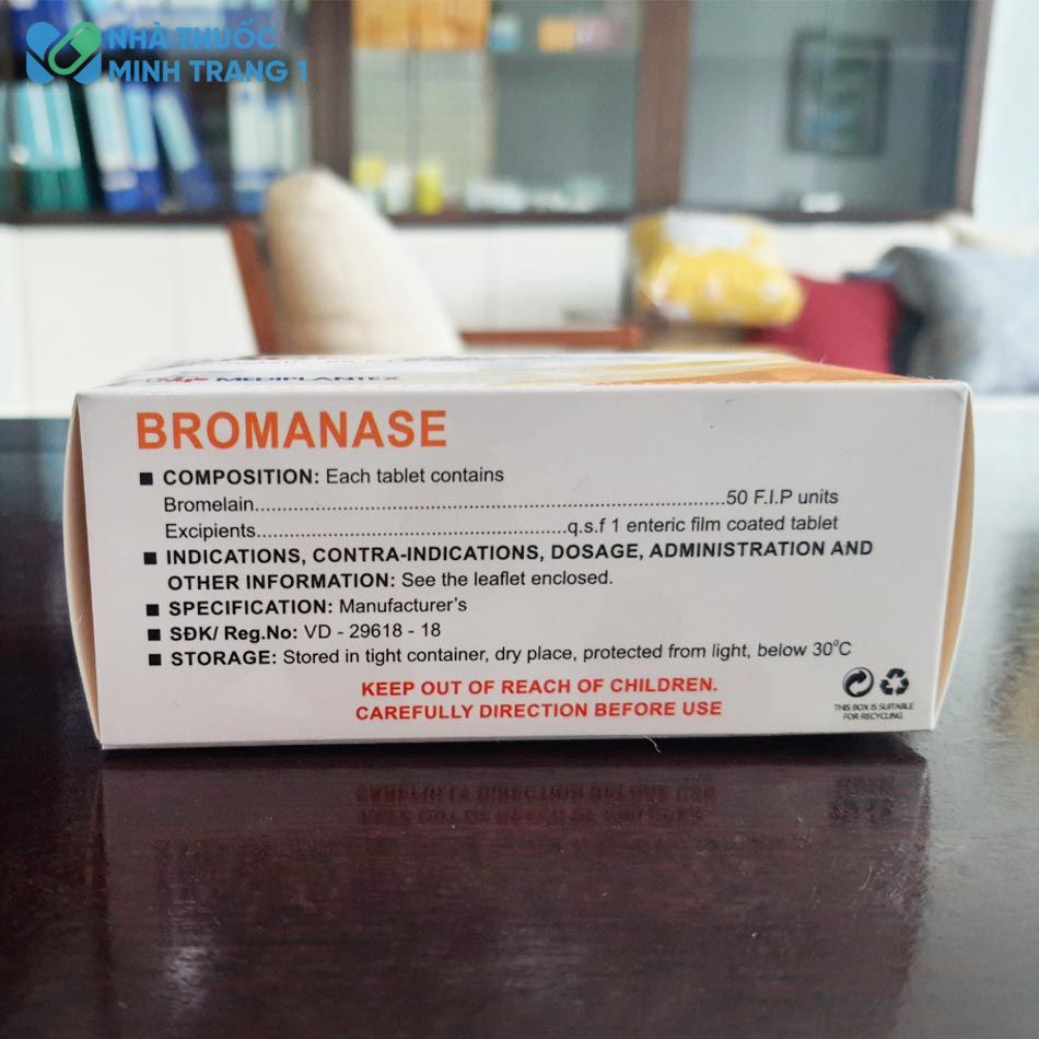 Thành phần thuốc Bromanase