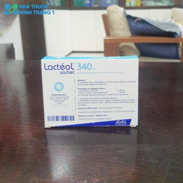 Thông tin của thuốc Lacteol 340mg