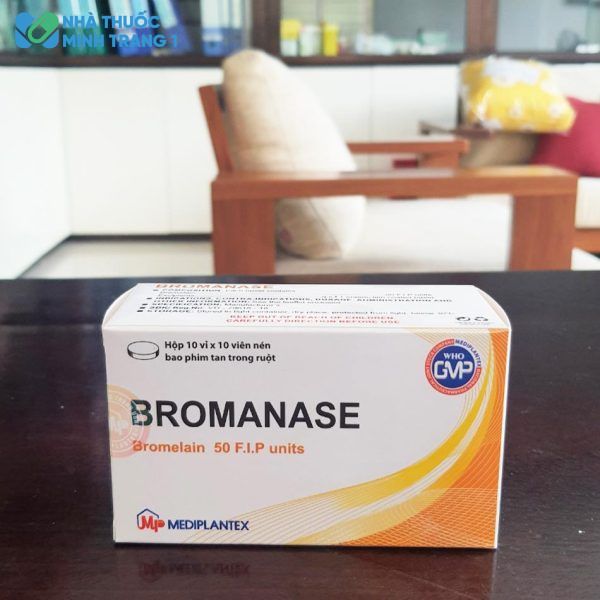 Hình ảnh hộp thuốc Bromanase