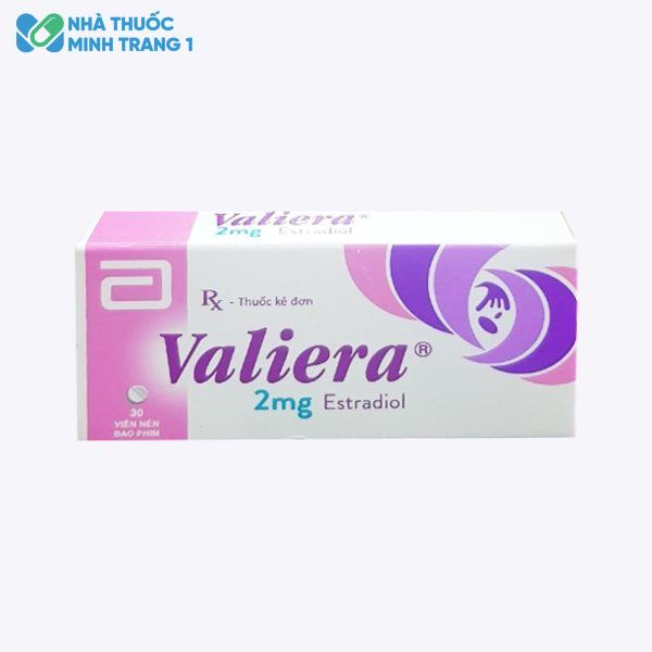 Hình ảnh hộp ngoài thuốc Valiera 2mg
