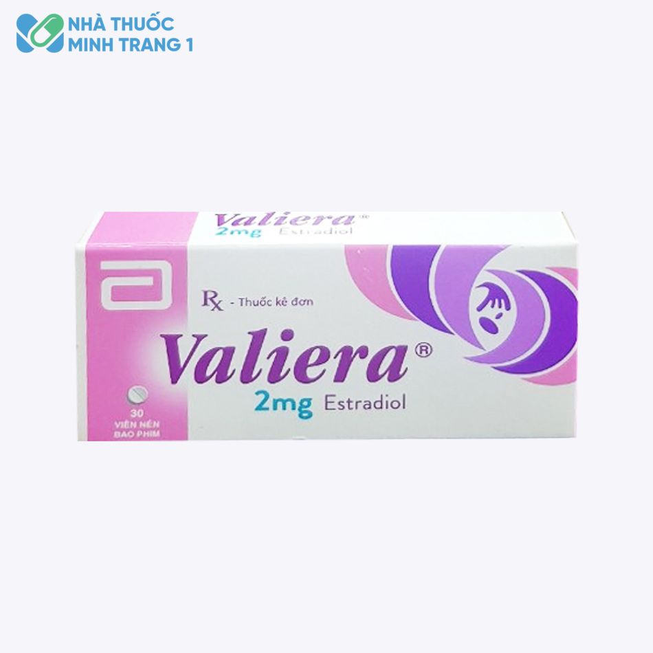 Hình ảnh hộp ngoài thuốc Valiera 2mg