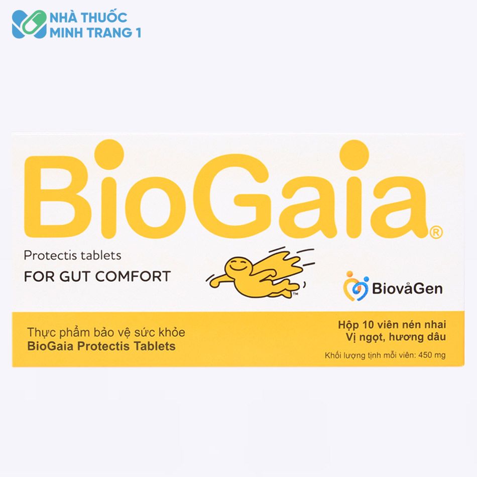 Hình ảnh hộp viên nhai BioGaiga Protectis