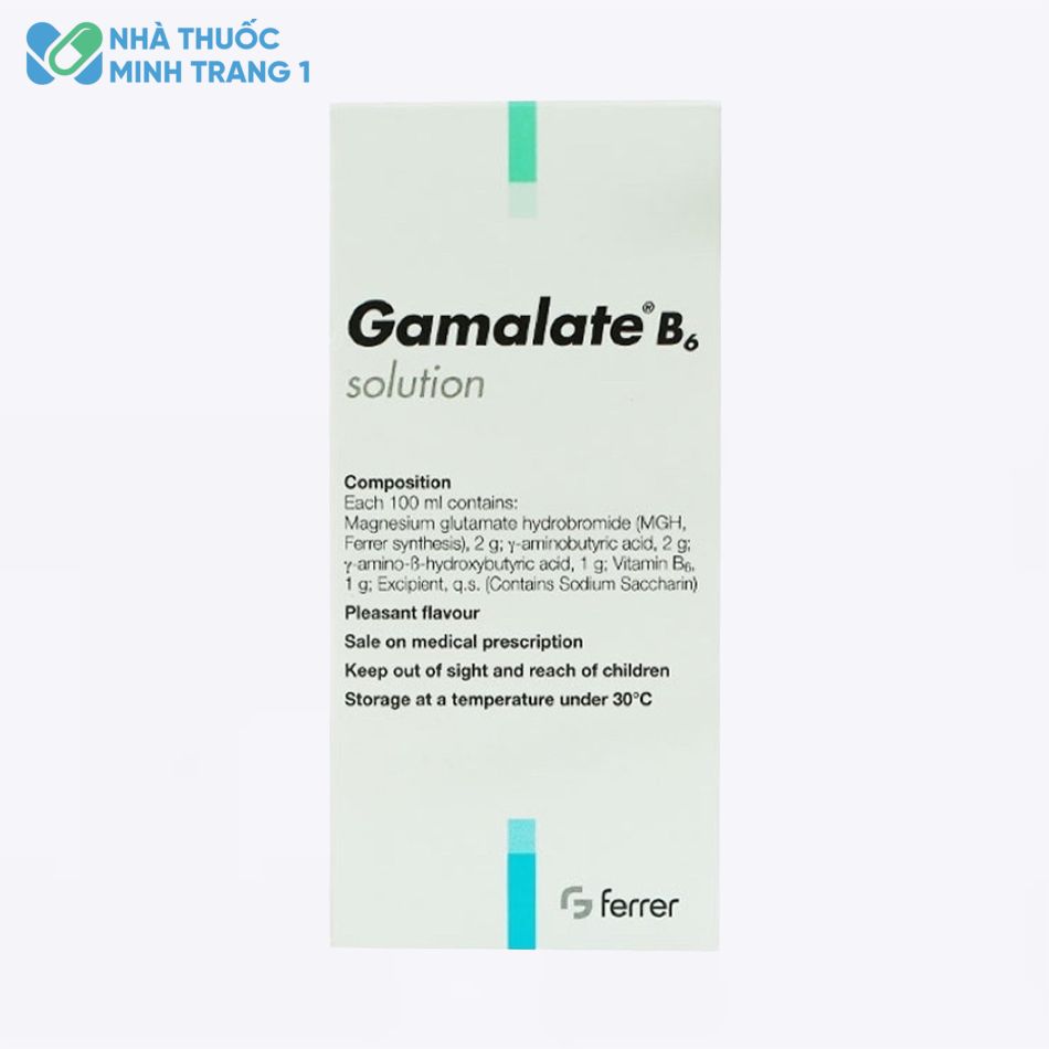Hình ảnh hộp thuốc Gamalate B6
