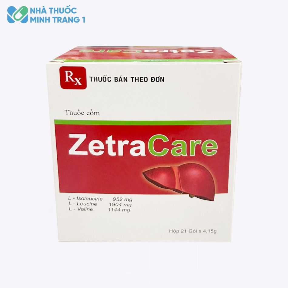 Hình ảnh của hộp thuốc ZetraCare